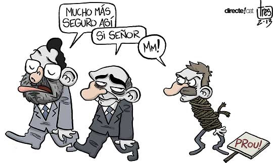 #0009 @comisBotifarra Rajoy i la seva llei de repressió ciutadana