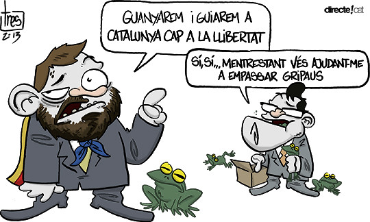 #0010 @comisBotifarra Junqueras i Mas cap a la independència