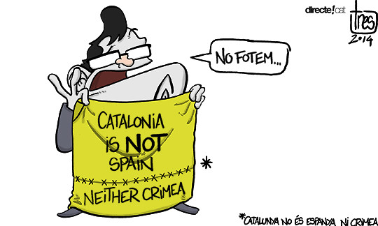 #0057 @comisBotifarra Catalunya no és Espanya, ni Crimea