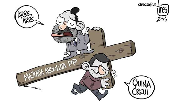 #0070 @comisBotifarra La creu de la majoria absoluta del PP