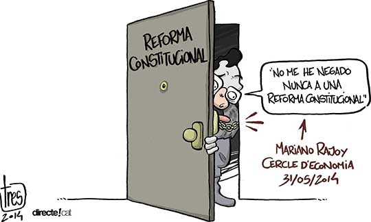 #0088 @comisBotifarra Reforma de la Constitució segons Rajoy