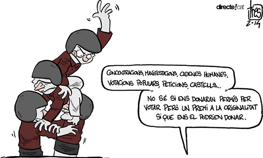 #0091 @comisBotifarra #CatalansWantToVote