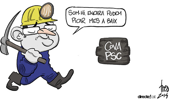 #0106 @comisBotifarra  Iceta amb l'objectiu d'enfonsar més al PSC