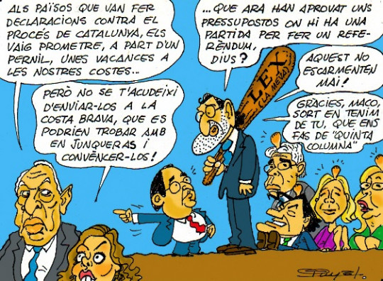 #0018 @somrepublica Els xantatges de Margallo vist pel gran #Puyal