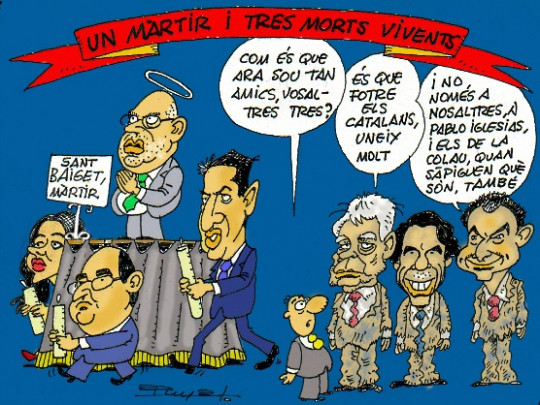 #0033 @somrepublica Un màrtir i tres morts vivents