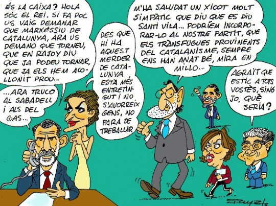#0053 @somrepublica El xantatge del Gobierno per fer fora empreses de CAT via el mestre #Puyal