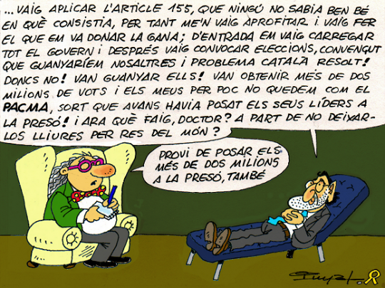 #0060 @somrepublica L'aplicació del 155 segons el mestre #Puyal