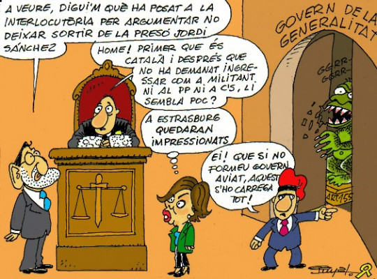 #0068 @somrepublica El jutge Llarena a ulls del mestre #Puyal