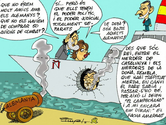 #0072 @somrepublica El govern espanyol en liquidació davant la justícia espanyola