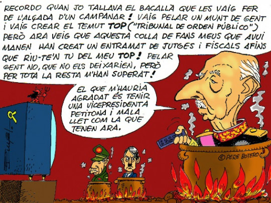 #0073 @somrepublica Franco estaria content amb el 155 segons el mestre #Puyal