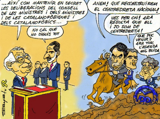 #0081 @somrepublica El nou govern del PSOE vist pel mestre #Puyal