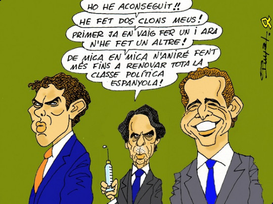 #0088 @somrepublica La tornada d'Aznar segons el mestre #Puyal