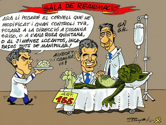 #0094 @somrepublica La bogeria d'Albert Rivera amb TV3 vist pel mestre #Puyal