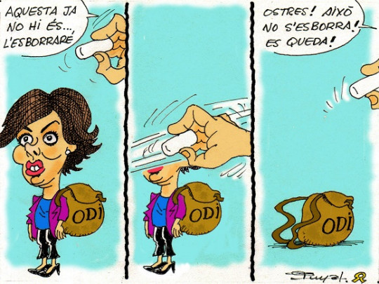 #0095 @somrepublica Soraya liquidada segons el mestre #Puyal