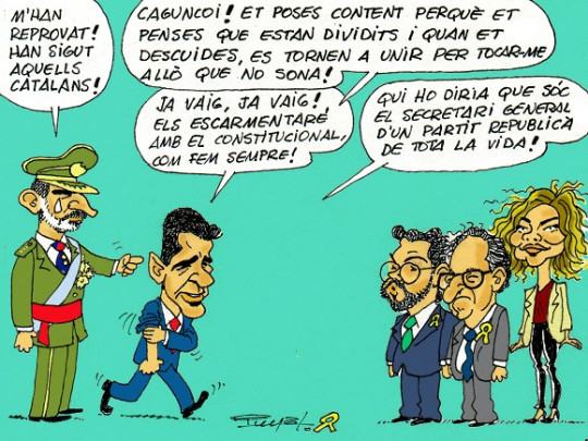 #0099 @somrepublica La reprovació del Rei segons el mestre #Puyal