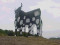 Toro del bruc pintat com una vaca