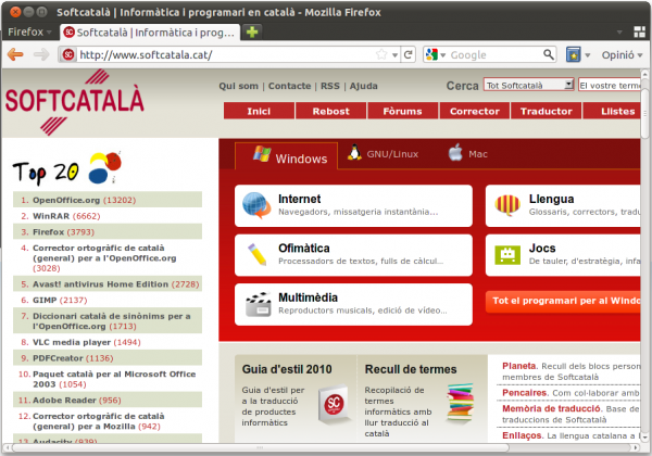 Softcatalà anuncia un augment del 6% de les descàrregues de programari en  català ! directe!cat