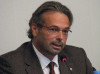 Ernest Benach en la inauguració de la fira Expo Reus