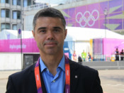El Secretari General de l'Esport, Ivan Tibau, a Londres, com esportista va patir el joc brut d’Espanya