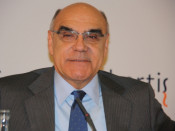 El president d'Abertis, Salvador Alemany, ha defensat de nou l'aplicació de l'eurovinyeta en el transcurs de la seva intervenció davant la junta general d'accionistes de la companyia