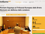 Totsuma: Portem Espanya al Tribunal Europeu dels Drets Humans en defensa dels catalans