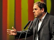 oriol junqueras 4 quatre barres senyera erc europees eleccions campanya