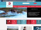 Captura de pantalla de la web www.aqualogy.cat