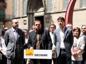 junqueras erc esquerra fossar moreres dret decidir autodeterminacio europees
