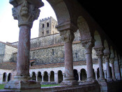 sant miquel cuixà claustre
