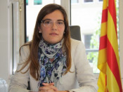 La delegada de la Generalitat a Berlín, Mar Ortega, durant l'entrevista amb l'ACN.