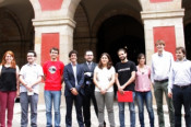 Les joventuts de CDC, UDC, ERC, PSC, ICV i EUiA han presentat aquest dijous un manifest a favor del dret a decidir