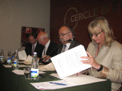 David Simon Lee Flemington enterprise LSE Howard Davies Josep Lluís Carod Rovira Roser Clavell Patronat Catalunya Món