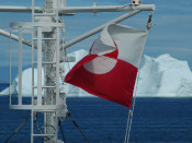 grenlàndia, bandera