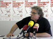 Imatge de Joan Tardà aquest dimarts a la Universitat Catalana d'Estiu