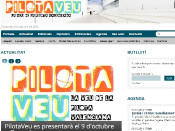Captura de pantalla del nou diari digital Pilota Veu