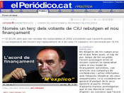 periodico enquesta finançament ciu
