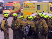 accident ports incendi bombers foc bosc forestal