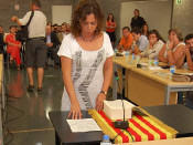 cristina alzina consell comarcal girona girones