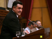 Puigcercós durant la seva intervenció