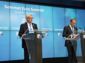 Juncker i Tusk, en una imatge d'arxiu