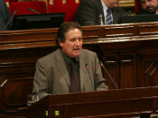Jaume Bosch durant la seva intervenció