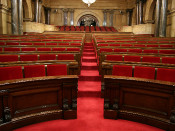 L'hemicicle del Parlament