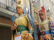 gegants ribes de freser ripolles festa major