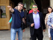 Carles Puigdemont, Joan Laporta, Marcela Topor, Romania