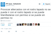pp, partit popular, valladolid, twitter
