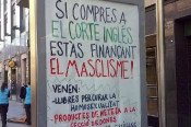 corte ingles, barcelona, anunci