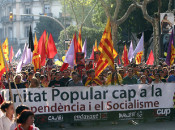 Diada, esquerra independentista, cup, cajei, maulets, manifestació, endavant