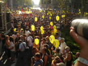 Diada, manifestació, urquinaona