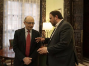 oriol junqueras, cristobal montoro, hisenda