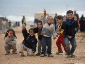 refugiats, sirians, siria, nens